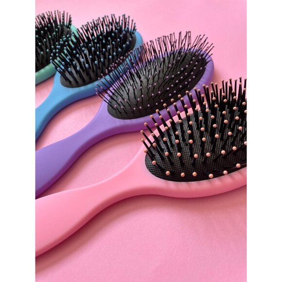 Hair Brush Hair  Extension Brush Paddle Brush Detangler - Assorted Colours - Picture 2 of 3